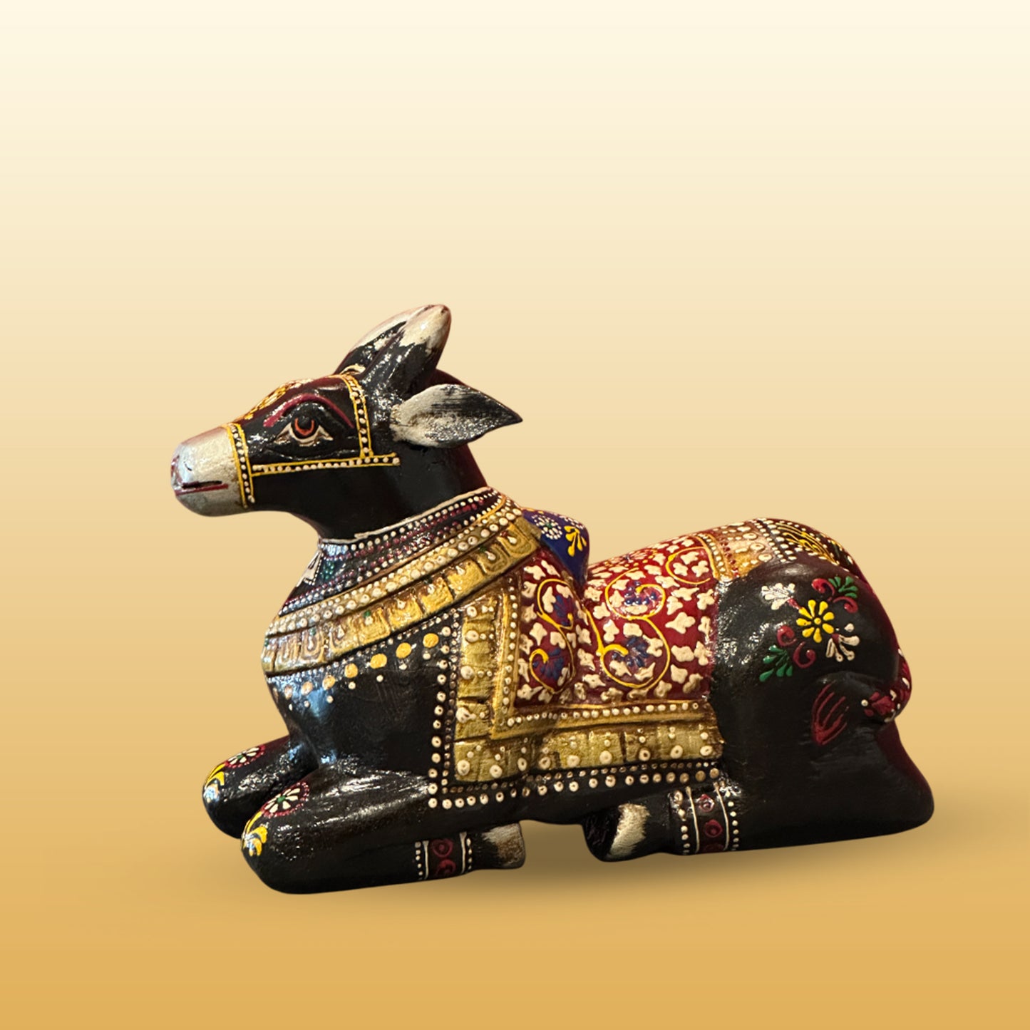 Wooden Nandi Bull