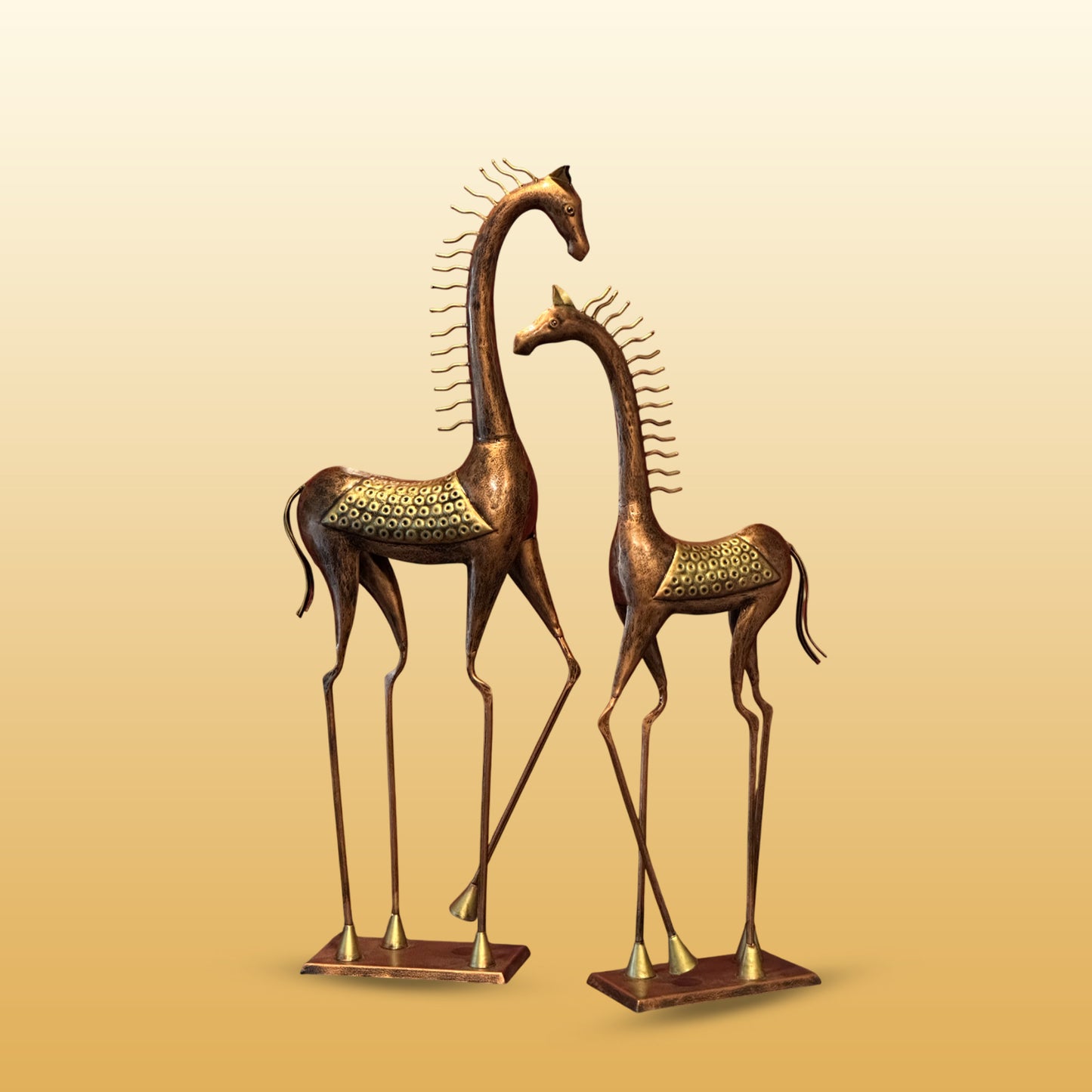 Set of 2 Iron Horse Long Leg