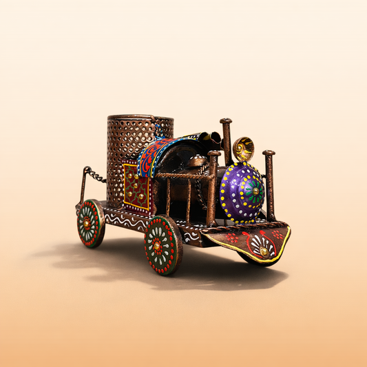 The Iron Painted Train Pen Stand Small